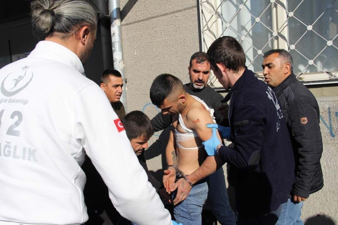 Kayseri'de jiletli saldırgan tutuklandı