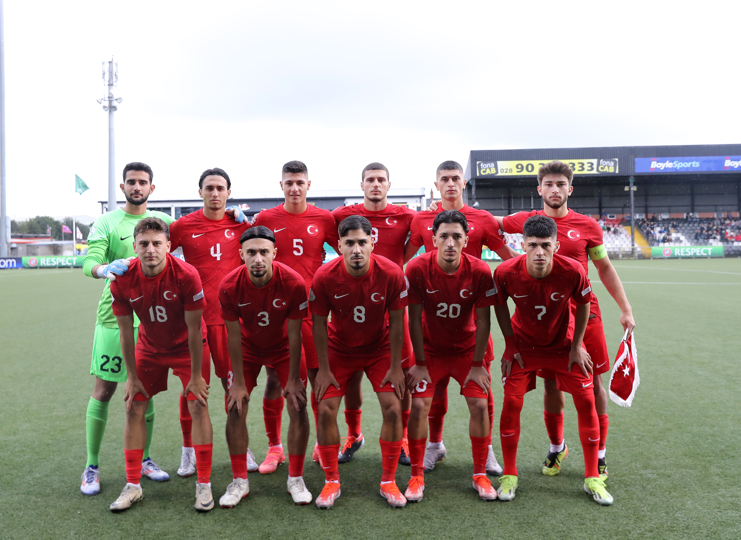 U19 Milli Futbol Takımı, U20 Dünya Kupası Play-Off maçı oy