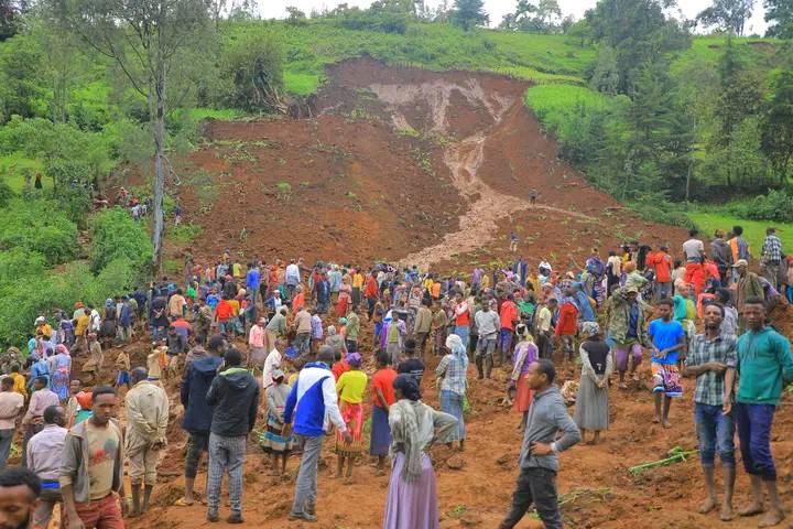 Etiyopya’daki heyelanda ölü sayısı 146’ya yükseldi