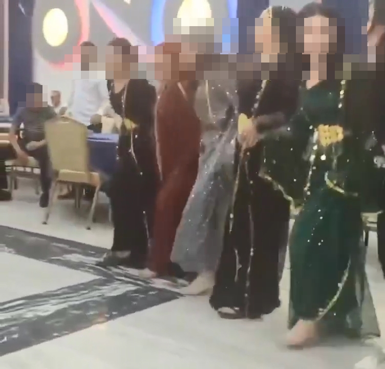Siirt'te düğünde PKK/KCK propagandası yapan 6 şüpheli göz