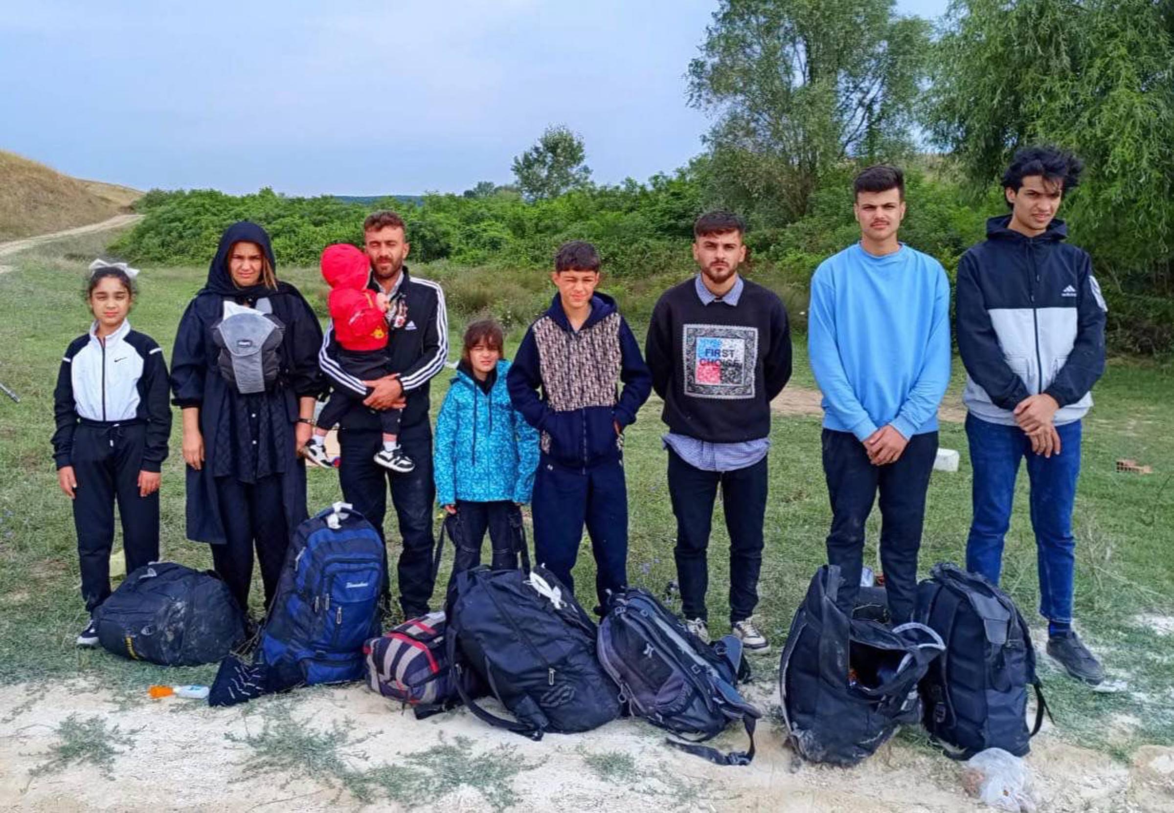 Edirne'de 24 kaçak göçmen yakalandı