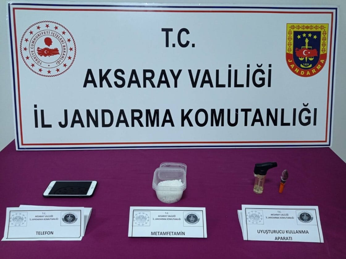 Aksaray'da uyuşturucu ticareti yapan şüpheli tutuklandı